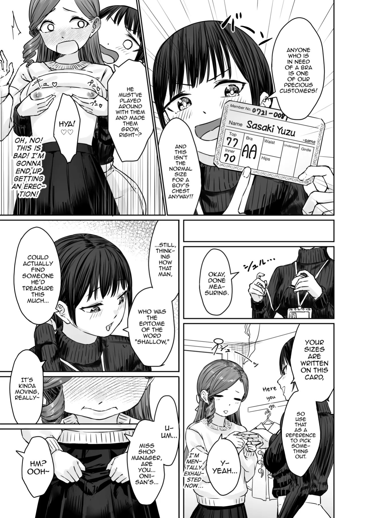 [Kairali-Tei (PenDD)] Hentai Otokonoko no Dokidoki Lingerie Shopping - Lingerie Shopping of Hentai Otokonoko [English] [mysterymeat3] [Digital]