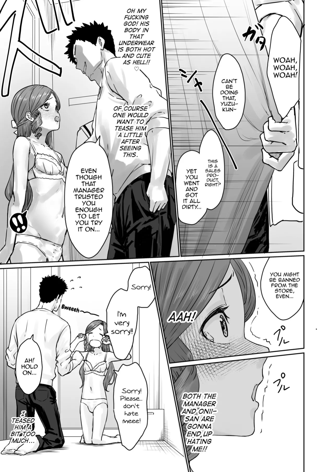 [Kairali-Tei (PenDD)] Hentai Otokonoko no Dokidoki Lingerie Shopping - Lingerie Shopping of Hentai Otokonoko [English] [mysterymeat3] [Digital]