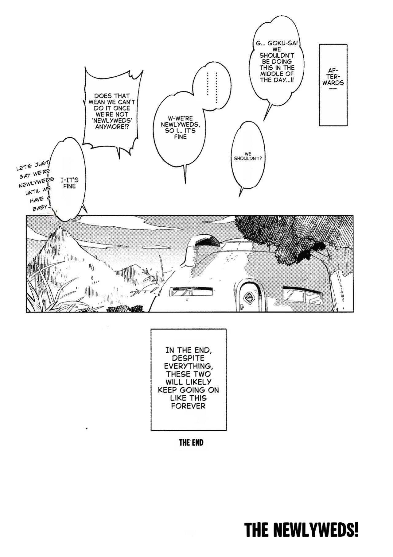 (C106) [Article 60 of Criminal Code (Shuhan)] Shinkon no Futari! (Dragon Ball Z) [English]