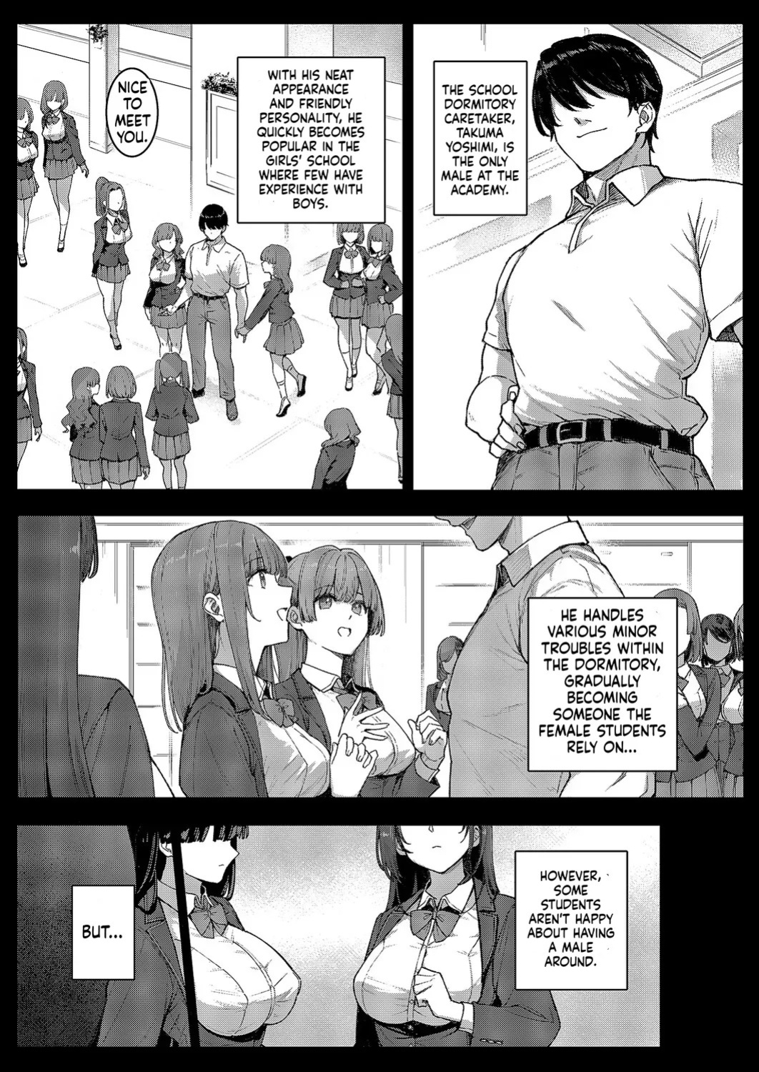 [Katsurai Yoshiaki] Angel Academy's Hardcore Dorm Sex Life - Shiramine kuou Part 2