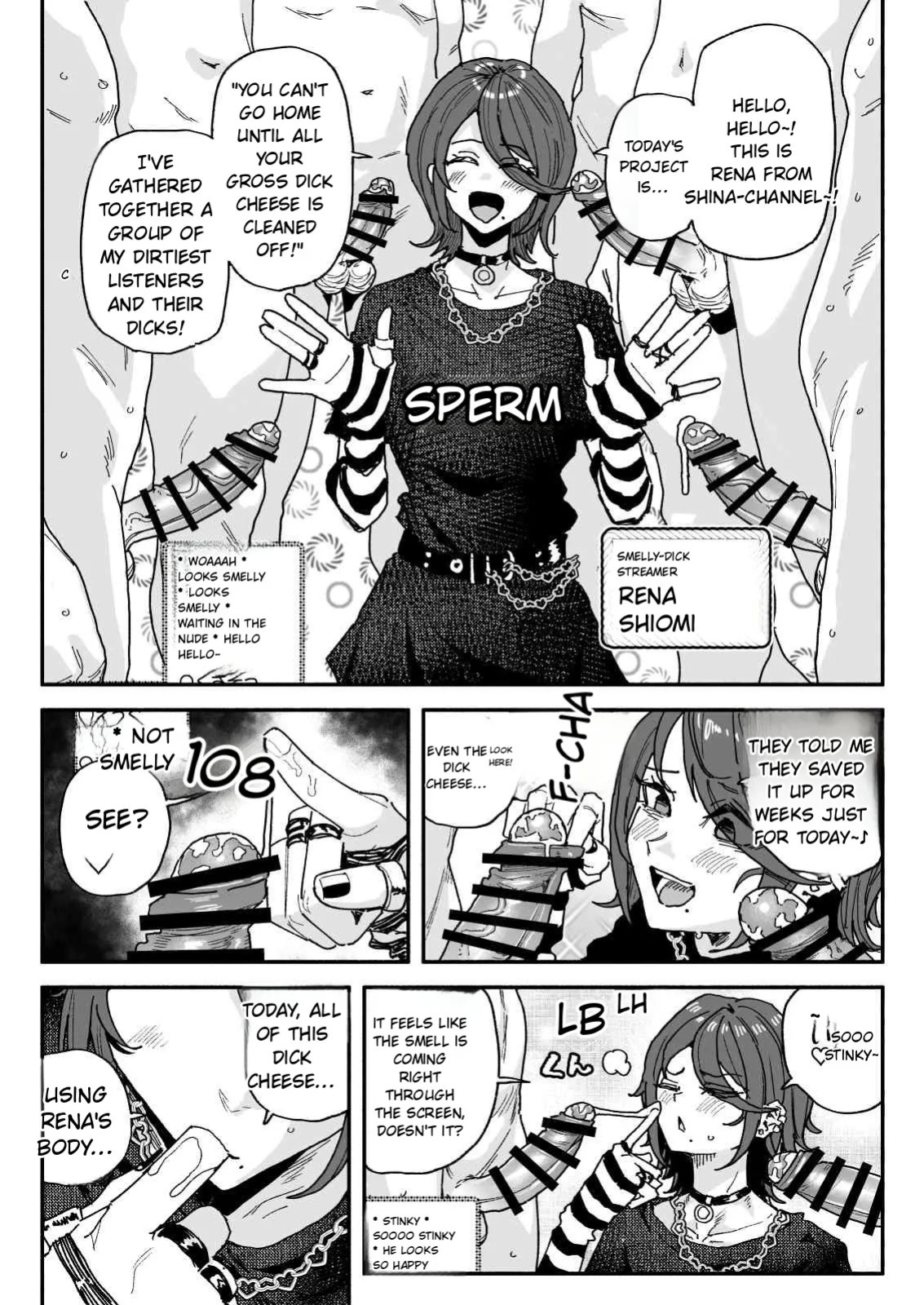 [yuuki fuumi] COCK-SNIFFING STREAMER: YOU CAN'T GO HOME UNTIL IT'S CLEAN [MTL]