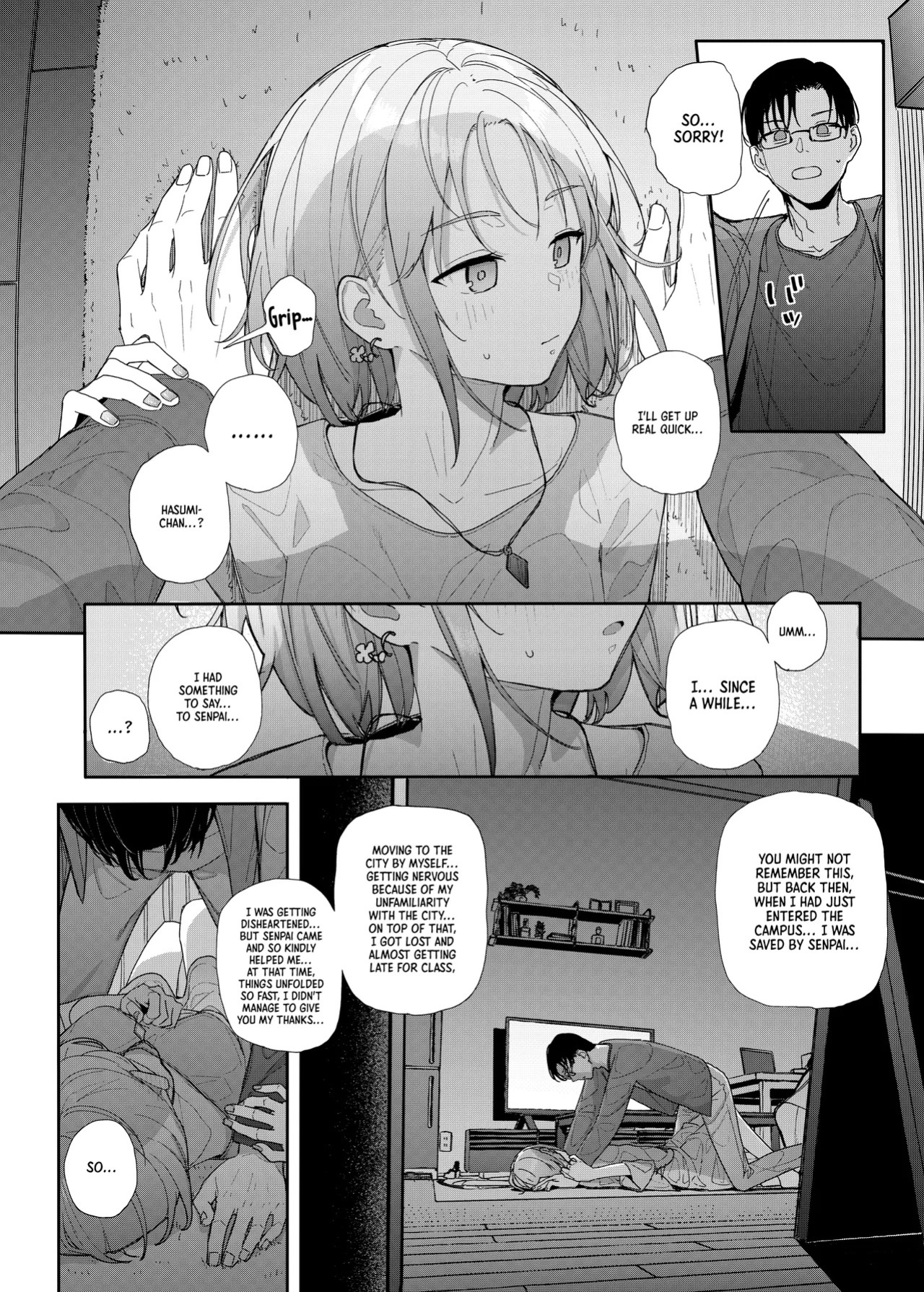 [Karamomo Tart (Kindatsu)] Majime na dake ga Torie no Boku ga Hametsu Ganbou no Seito ni Seiheki o Guchagucha ni Yugama sareta Hanashi 2 ~Dakara Boku wa Katei Kyoushi o Yameta 2~ Part 1 [Digital] [English] [Pinandhita論理型]