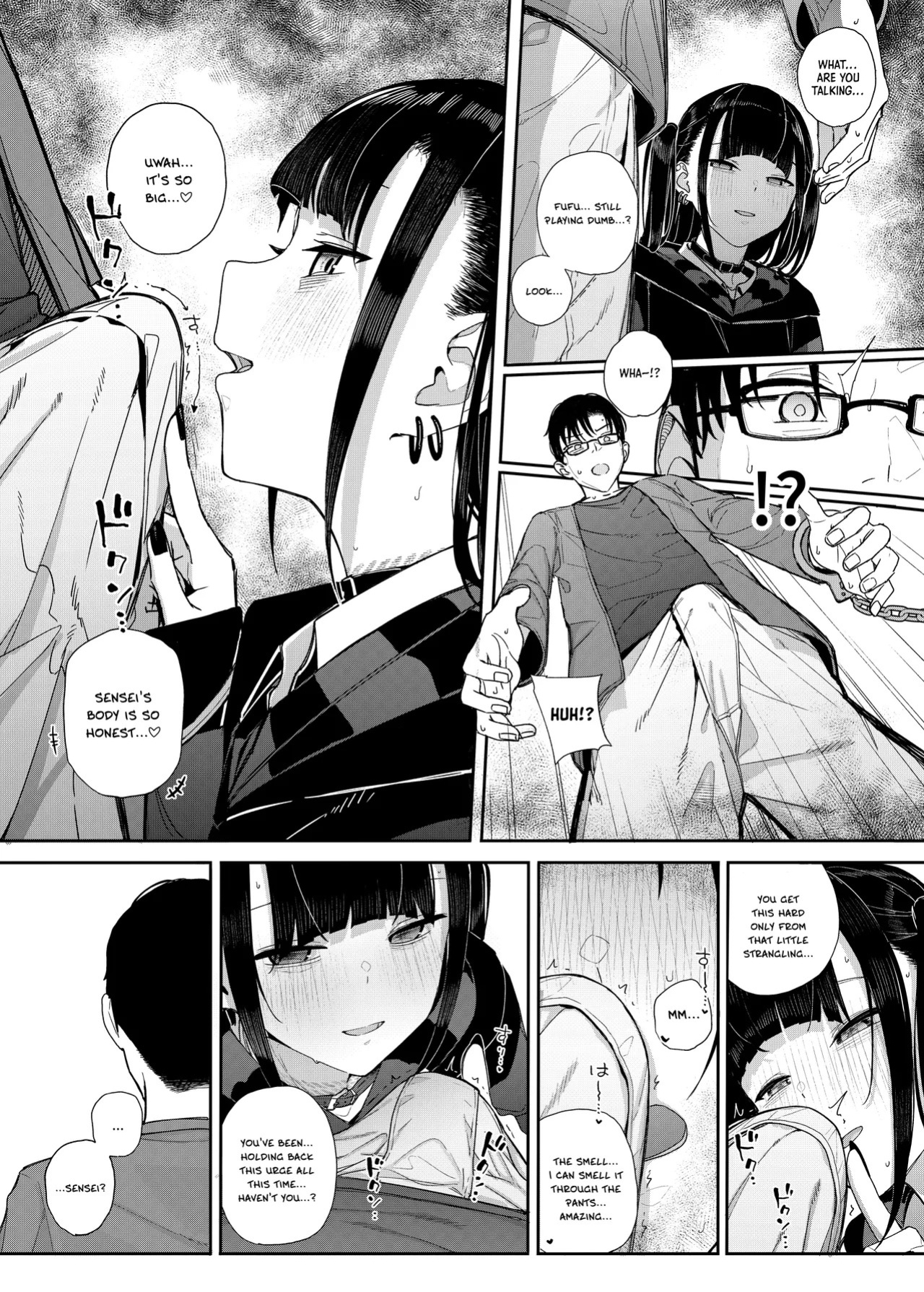 [Karamomo Tart (Kindatsu)] Majime na dake ga Torie no Boku ga Hametsu Ganbou no Seito ni Seiheki o Guchagucha ni Yugama sareta Hanashi 2 ~Dakara Boku wa Katei Kyoushi o Yameta 2~ Part 1 [Digital] [English] [Pinandhita論理型]
