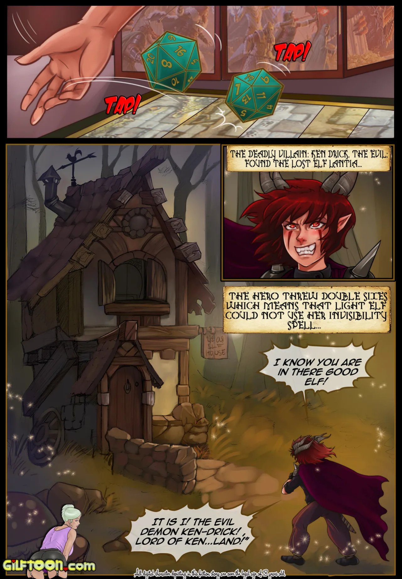 [Gilftoon] Dungeons and Fuckers