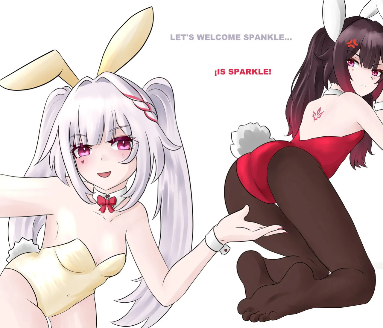 [O-neon] Sparkle and Sparxie (Honkai: Star Rail)