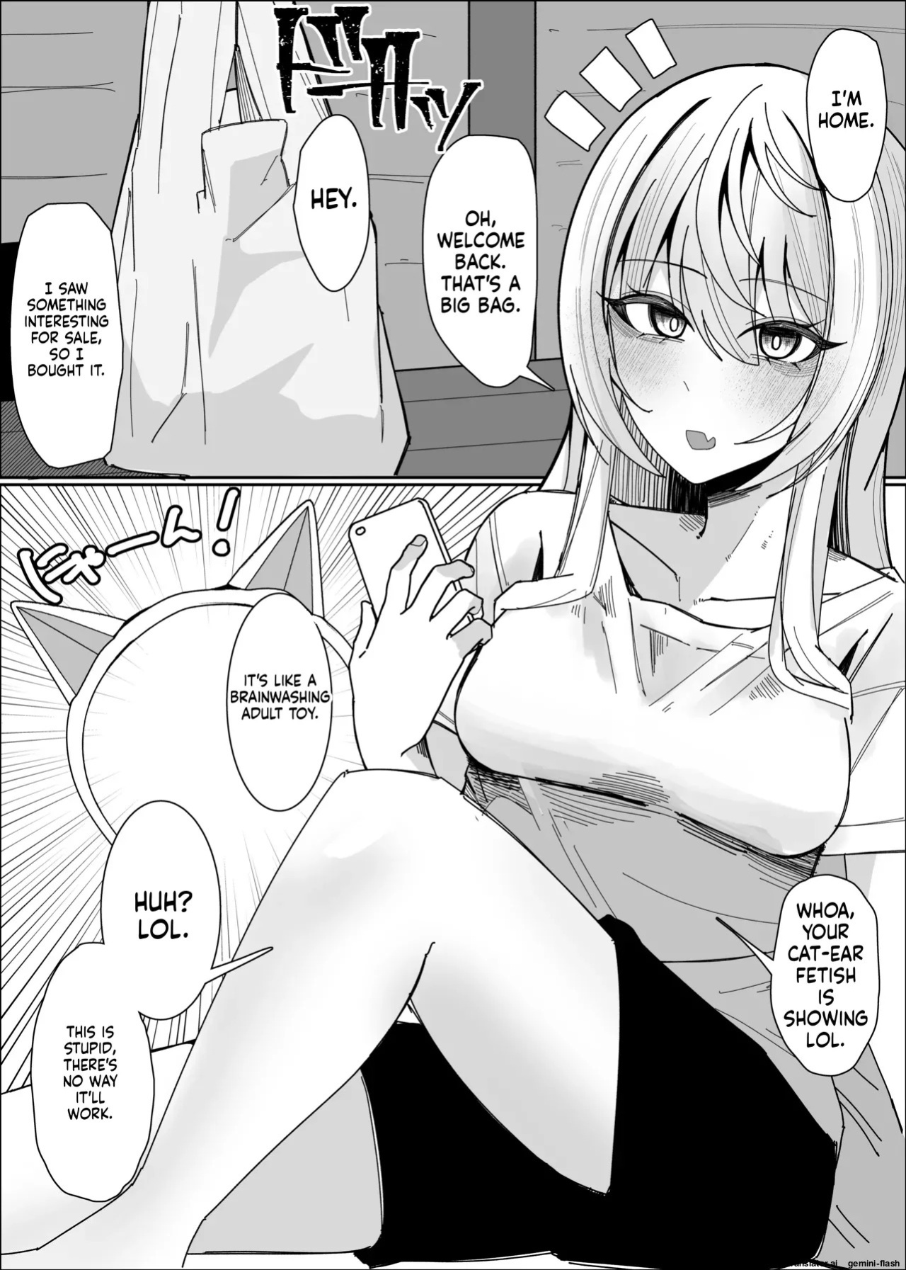 [Fuaku Yuu (Yufuck)] Saimin Nekomimi Kachusha de Hatsujouki OnaPet-ka [MTL]