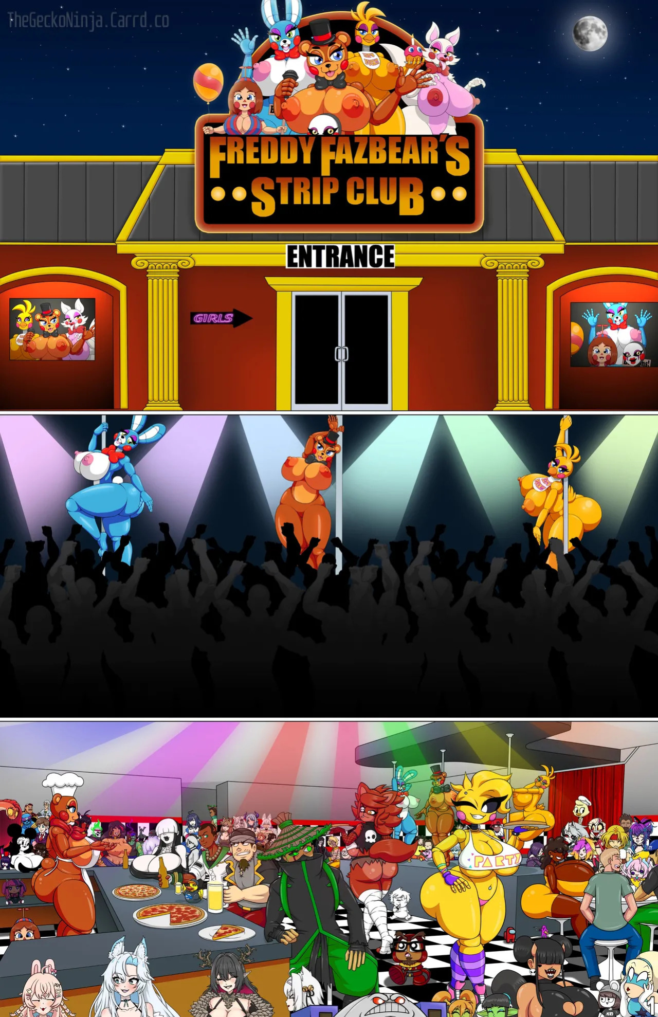 [TheGeckoNinja] Five Fucks at Freddy's 2 (Ongoing)