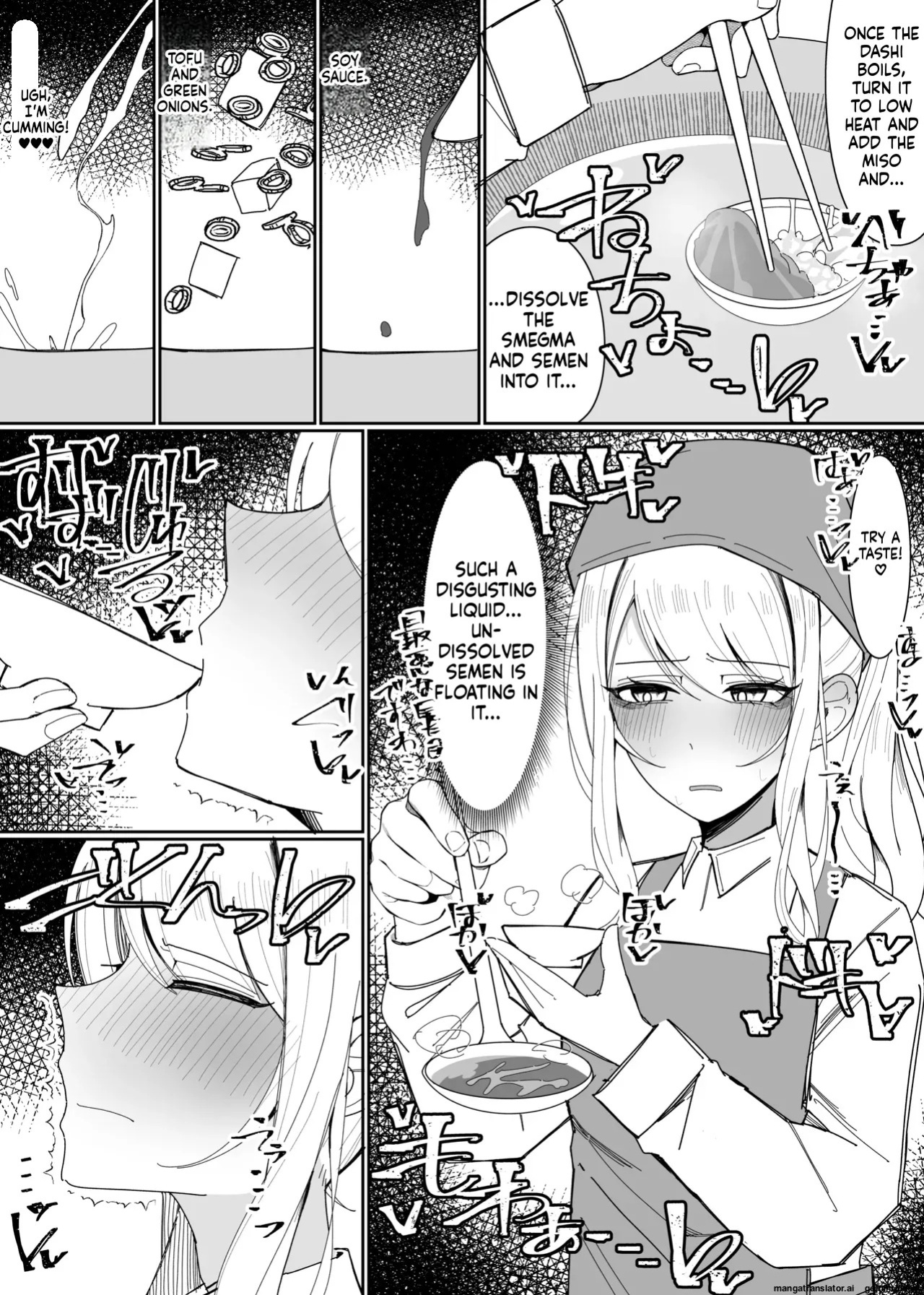 [Fuaku Yuu (Yufuck)] Ojou-sama Gakuen Shokuza-bu! ～Chouri Zisshuuhen～ [MTL]