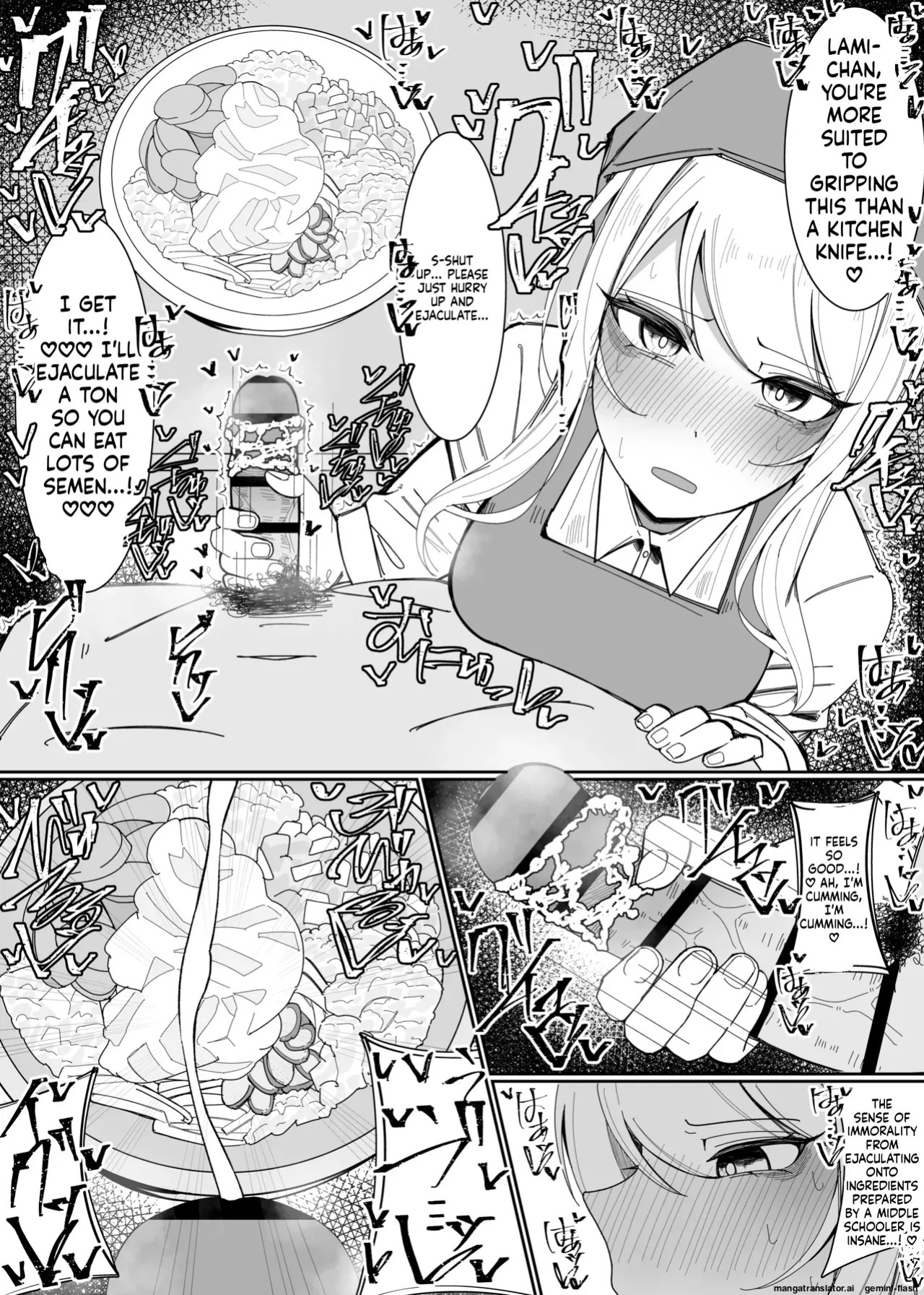[Fuaku Yuu (Yufuck)] Ojou-sama Gakuen Shokuza-bu! ～Chouri Zisshuuhen～ [MTL]