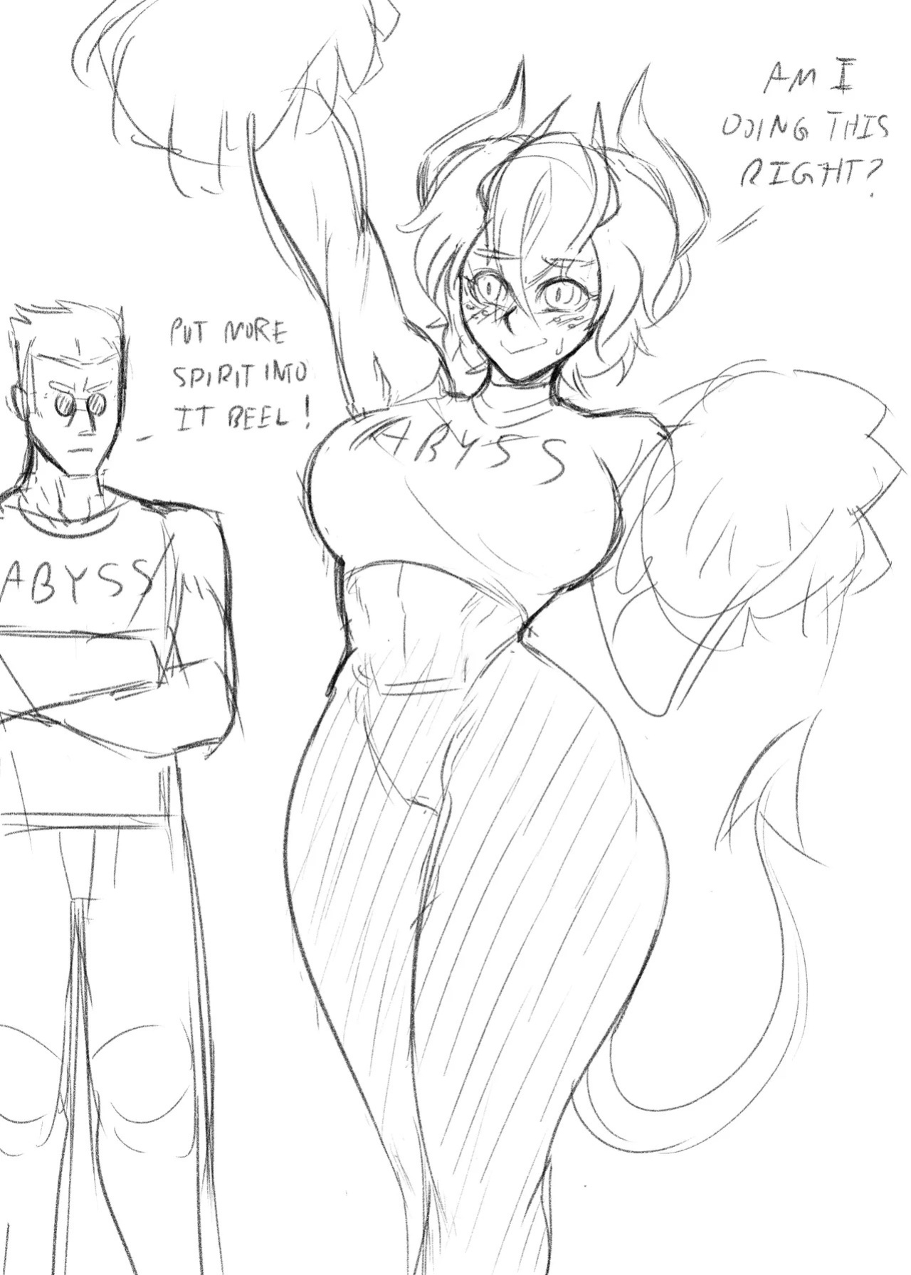 [Anikiki Art] Cheerleader Beelzebub (Helltaker)