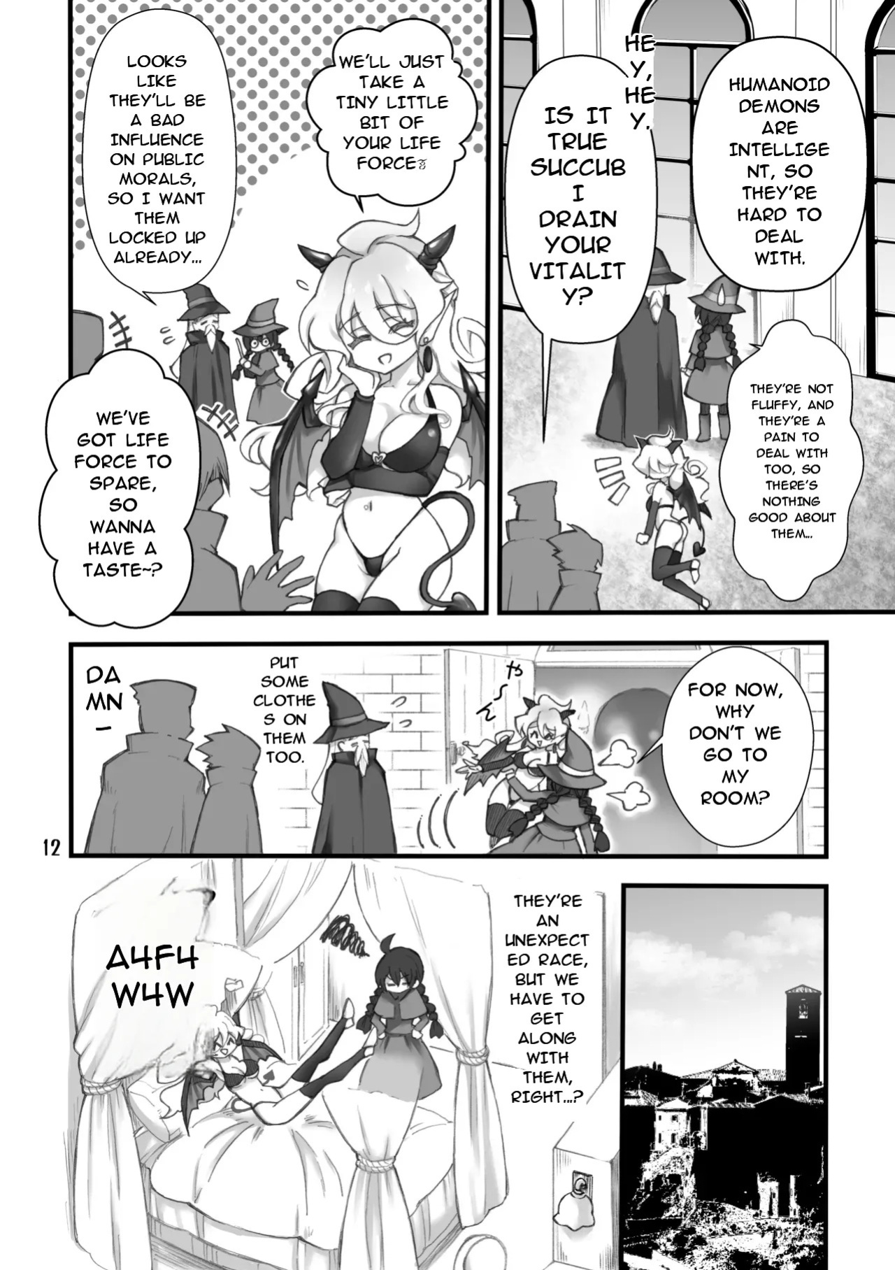 {Sasya (Sachie)] The summoned creature was a hermaphrodite succubus. I (MTL)