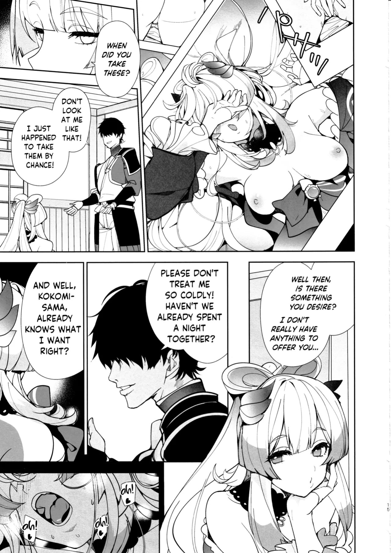 (C102) [AMAYADORI+ (Harenochiame)] Watatsumi Island's Secret Room (Genshin Impact) [English] [ReinaRepublic]