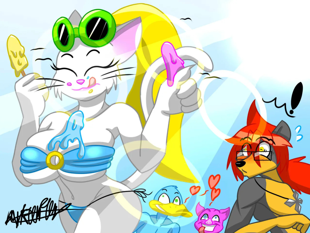[CRANEBEAR] Jess & Ryu (and Tricia sometimes)