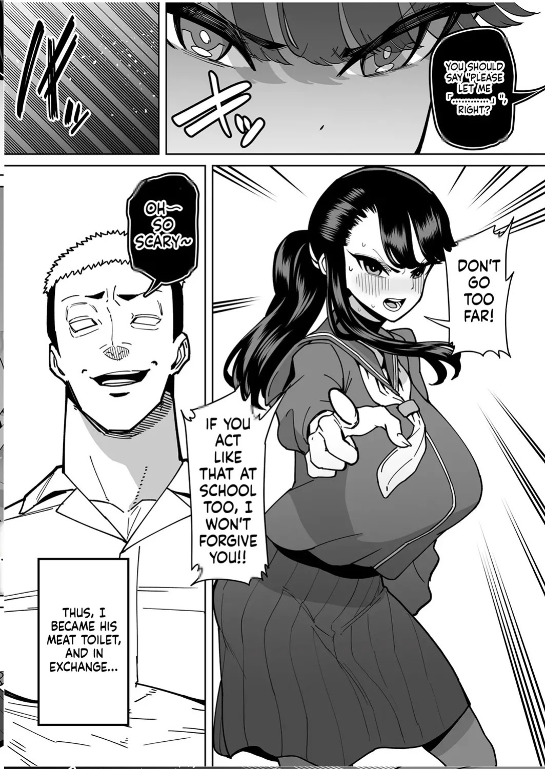 [Takashima] Yuutousei Butte Jinsei Nameteru Namaiki Musume ni Mi no Hodo Oshiete Ageru Hanashi[English][MTL]