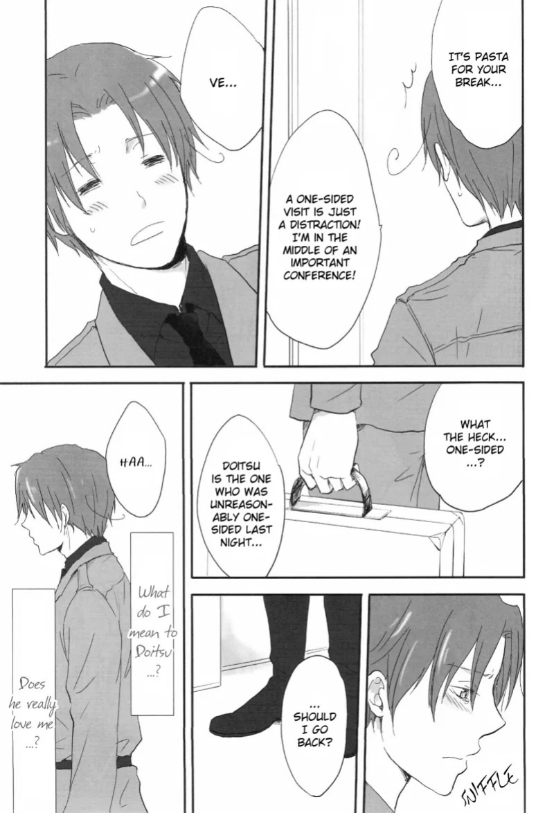 [Nikushoku Shounen (Kozakura Shou)] Kenka no Ato de (Axis Powers Hetalia) [English]