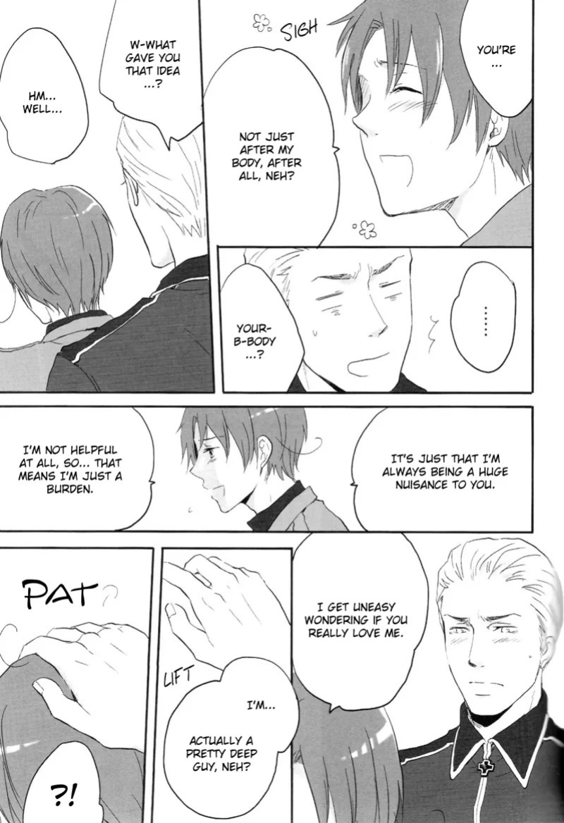 [Nikushoku Shounen (Kozakura Shou)] Kenka no Ato de (Axis Powers Hetalia) [English]
