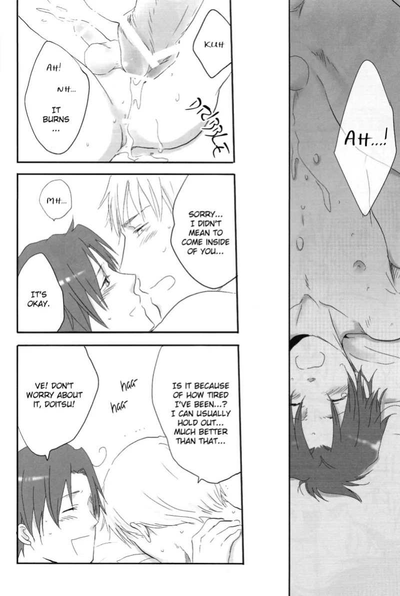 [Nikushoku Shounen (Kozakura Shou)] Kenka no Ato de (Axis Powers Hetalia) [English]