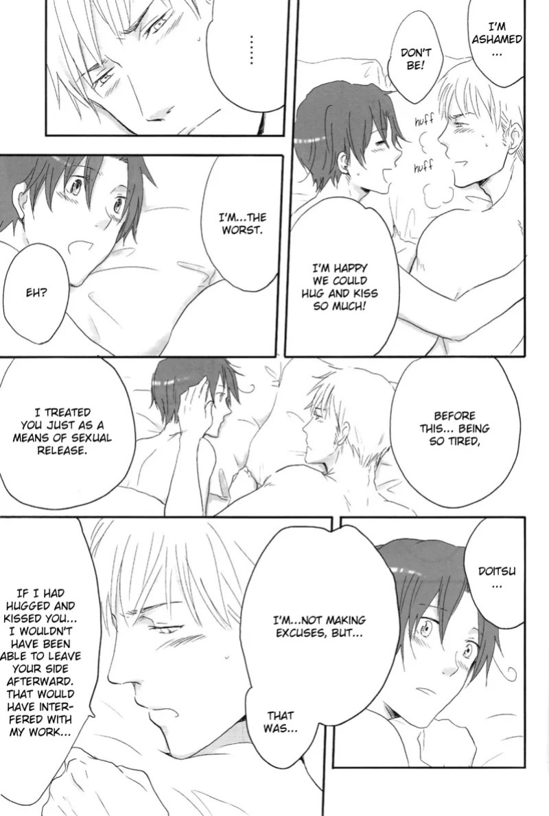 [Nikushoku Shounen (Kozakura Shou)] Kenka no Ato de (Axis Powers Hetalia) [English]