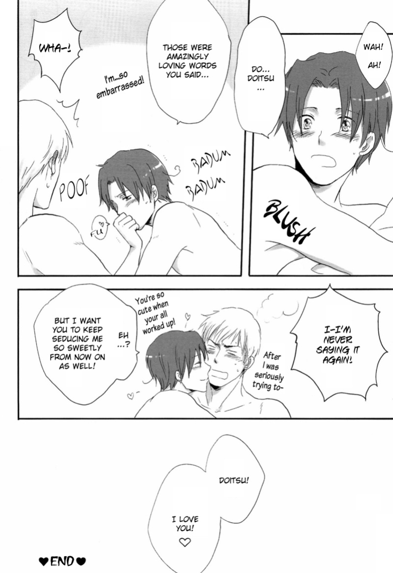 [Nikushoku Shounen (Kozakura Shou)] Kenka no Ato de (Axis Powers Hetalia) [English]