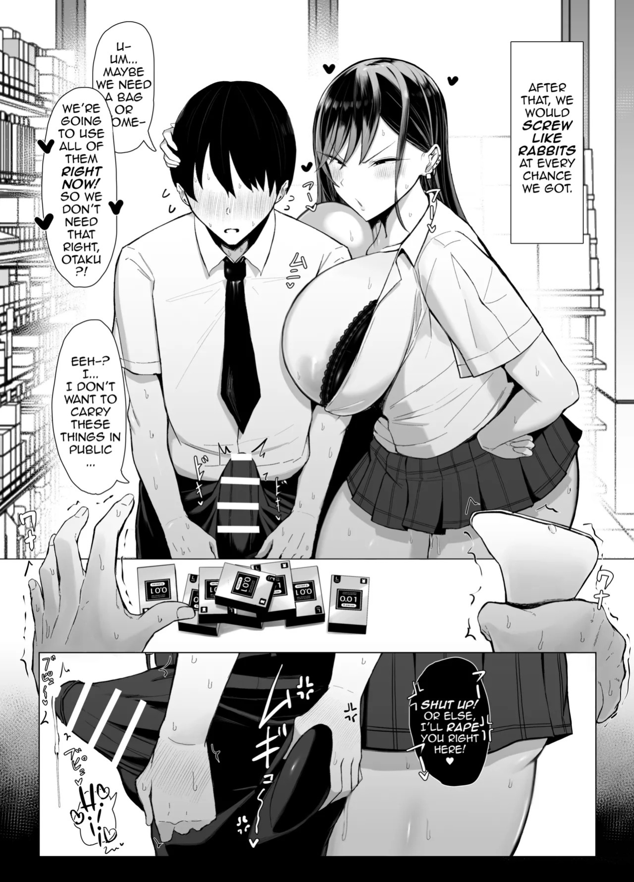 [Joucho Antei (Joucho)] Gal to Otaku no Idenshi Aishou Batsugun H | The Superb Genetic Compatibility Between a Gyaru and an Otaku (Original) [English] [DeppoTL]