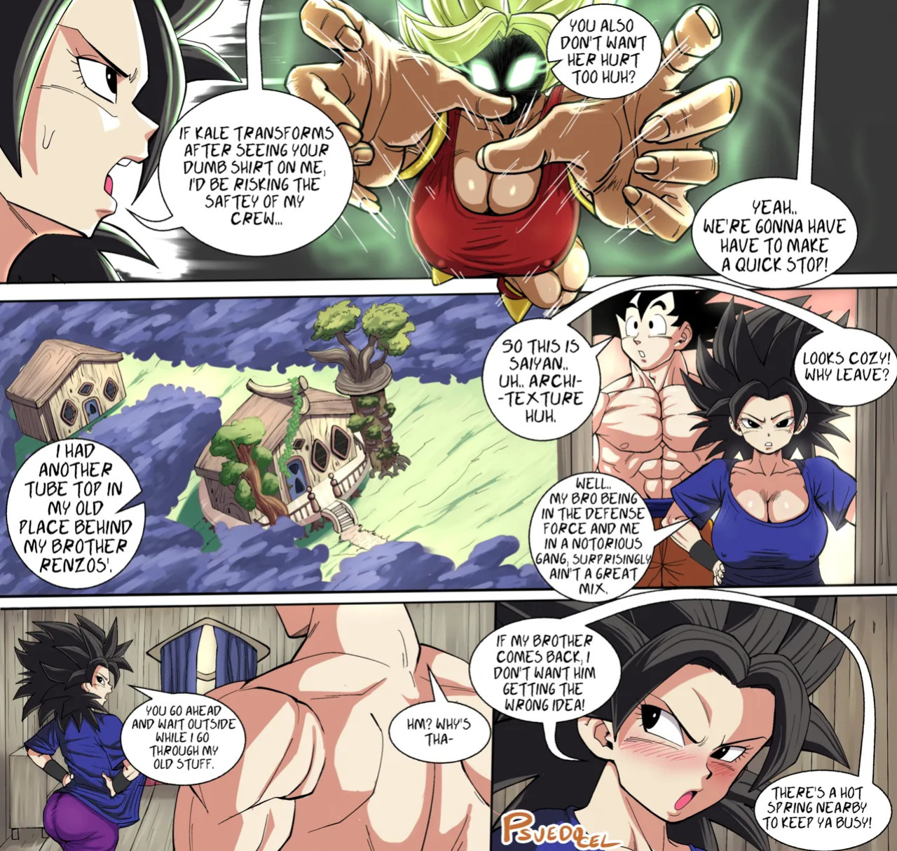 [Pseudocel] Caulifla's Ki Malfunction (Dragon Ball Super)