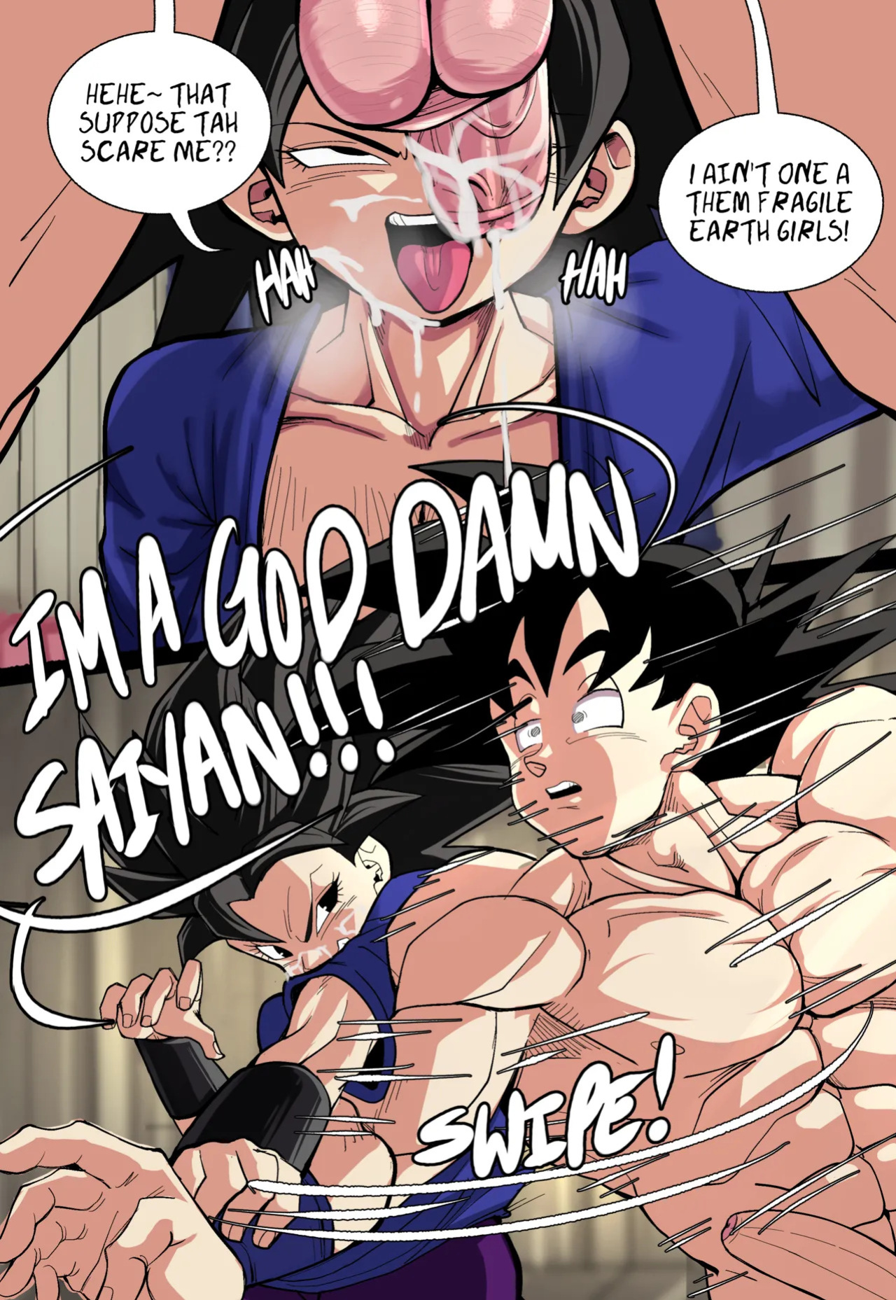 [Pseudocel] Caulifla's Ki Malfunction (Dragon Ball Super)
