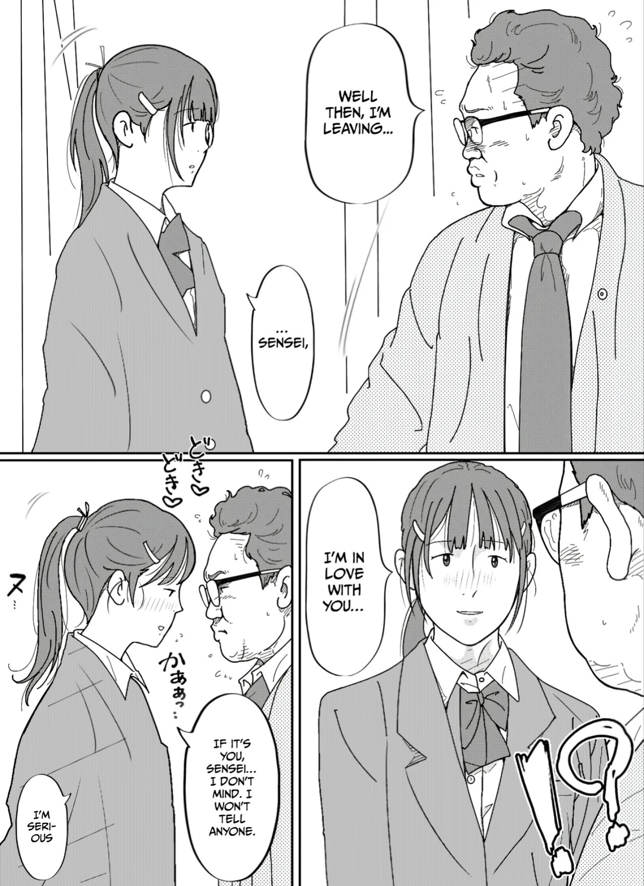 [Circle Kotatubuton] That middle-aged homeroom teacher who pretends to resist but still gives in to his teenage student’s seduction is disgusting. [English] [Gagak_Ireng] [Digital]