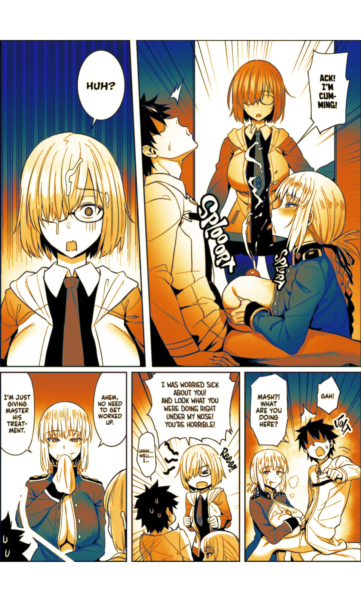 [COMEX (Zhen Lu)] Zhen Lu Presents FGO (Fate Grand Order) [English] [Summer Salt] [Decensored] [Digital] [Sepia Colored]