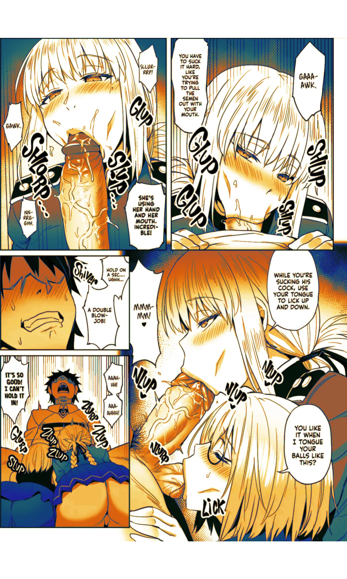 [COMEX (Zhen Lu)] Zhen Lu Presents FGO (Fate Grand Order) [English] [Summer Salt] [Decensored] [Digital] [Sepia Colored]