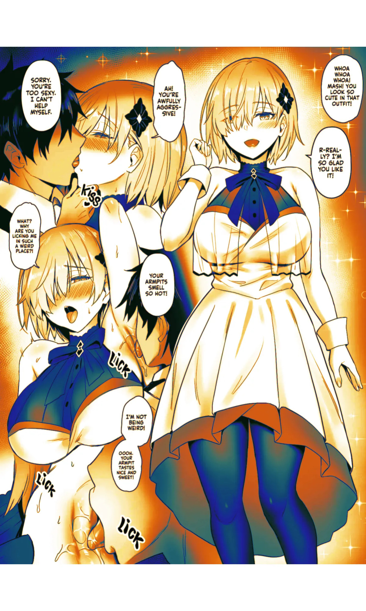 [COMEX (Zhen Lu)] Zhen Lu Presents FGO (Fate Grand Order) [English] [Summer Salt] [Decensored] [Digital] [Sepia Colored]