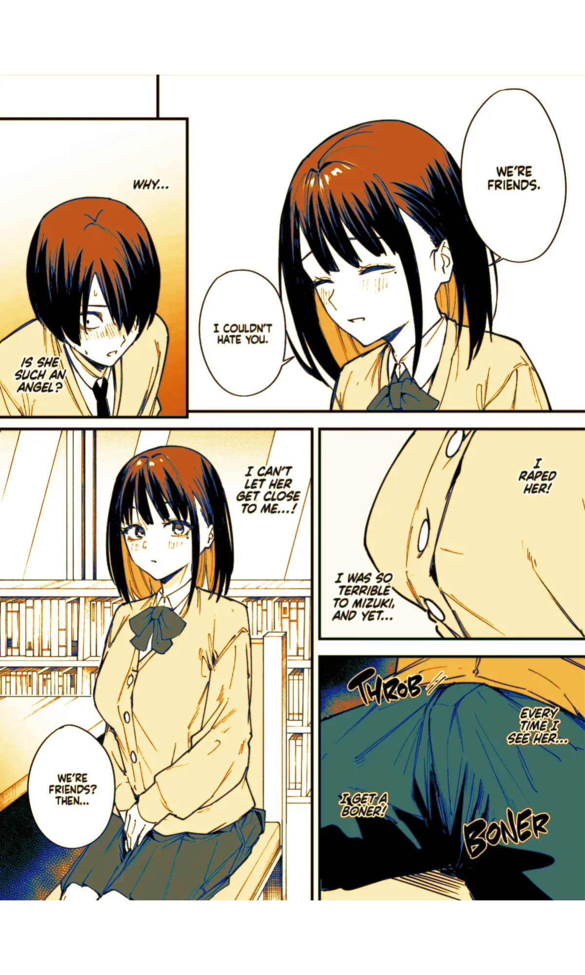 [Fuguta-ke] Kyonyuu no Tomodachi to Tsukiau made no Hanashi Maybe We'll Start Dating Someday [English] [J18] [Decensored] [Digital] [Sepia Colored]