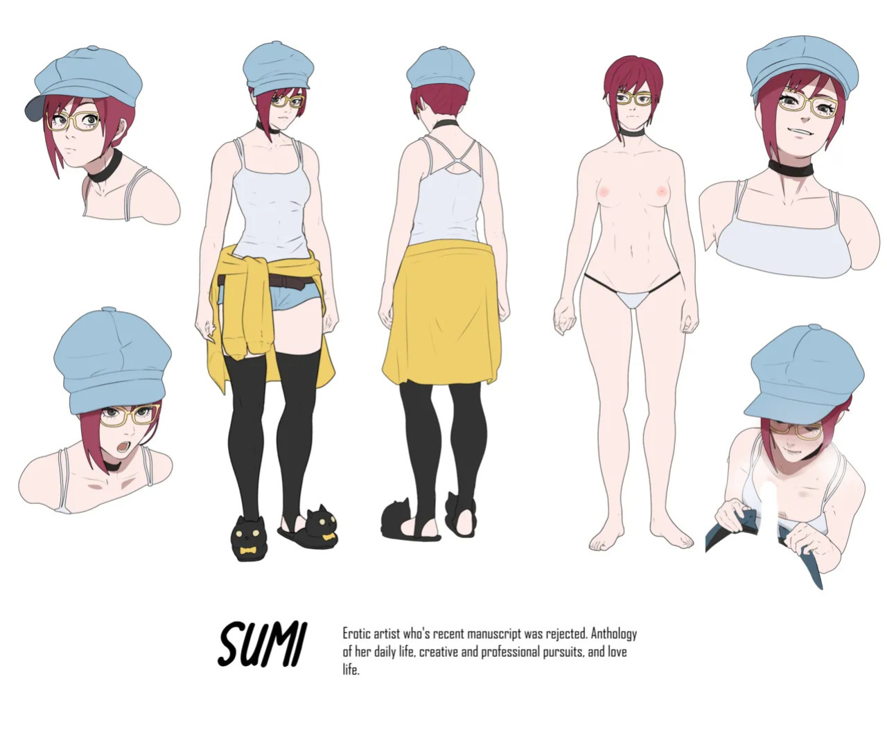 [PomeloMelon] Sumi's Anatomy Studies 1