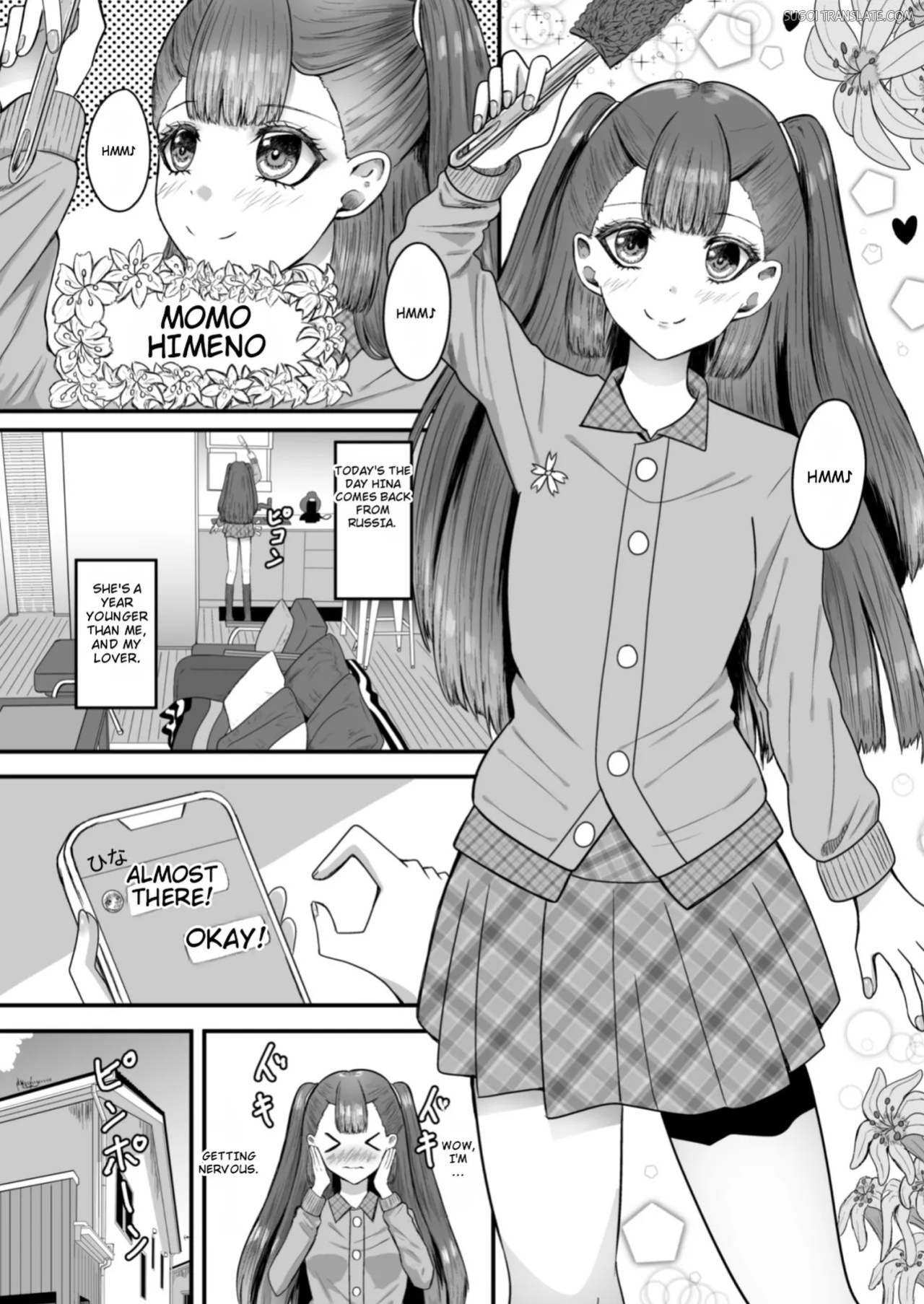 [Anka] Yuri Renai Toshishita Osananajimi to Amaama Yuri Ecchi [English] [MTL]