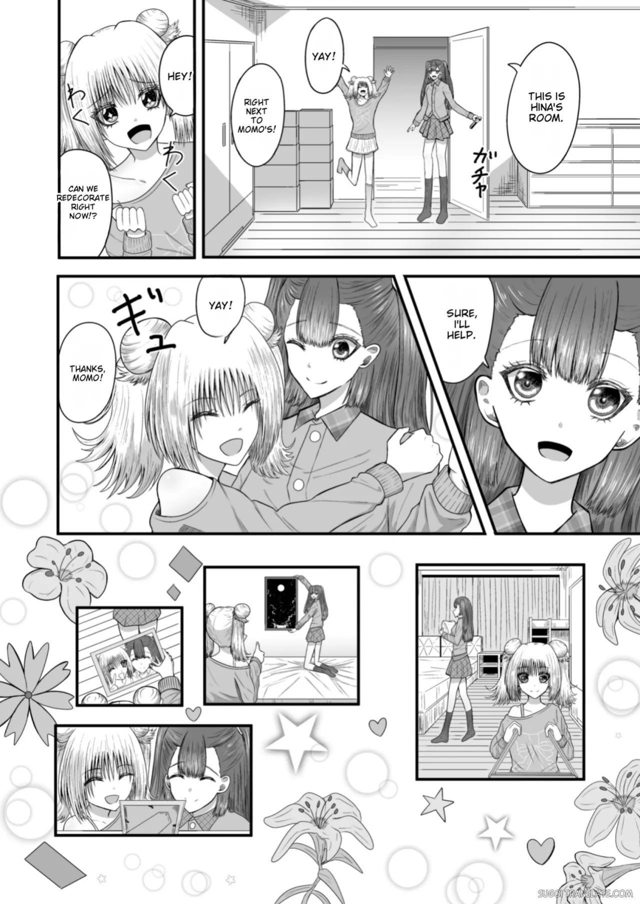 [Anka] Yuri Renai Toshishita Osananajimi to Amaama Yuri Ecchi [English] [MTL]