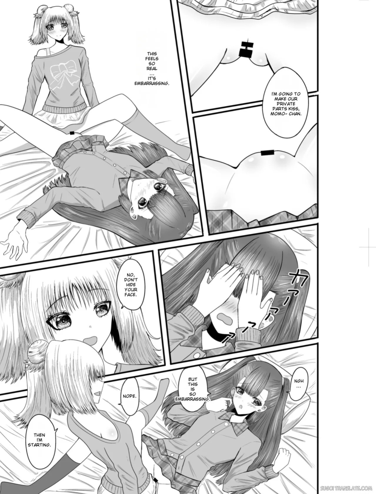 [Anka] Yuri Renai Toshishita Osananajimi to Amaama Yuri Ecchi [English] [MTL]