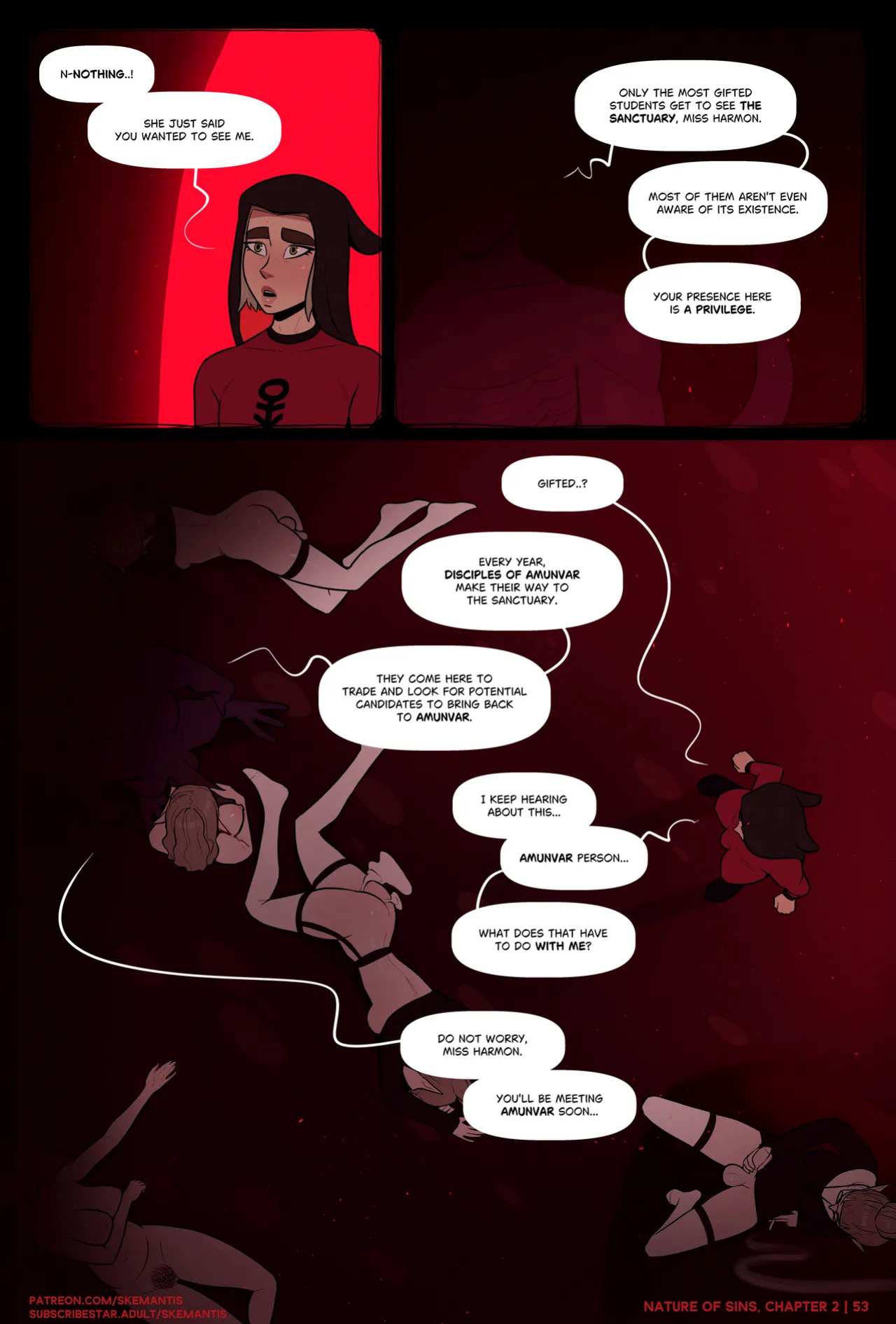 [Skemantis] Nature of Sins: Chapter 2 | The Sanctuary [complete]