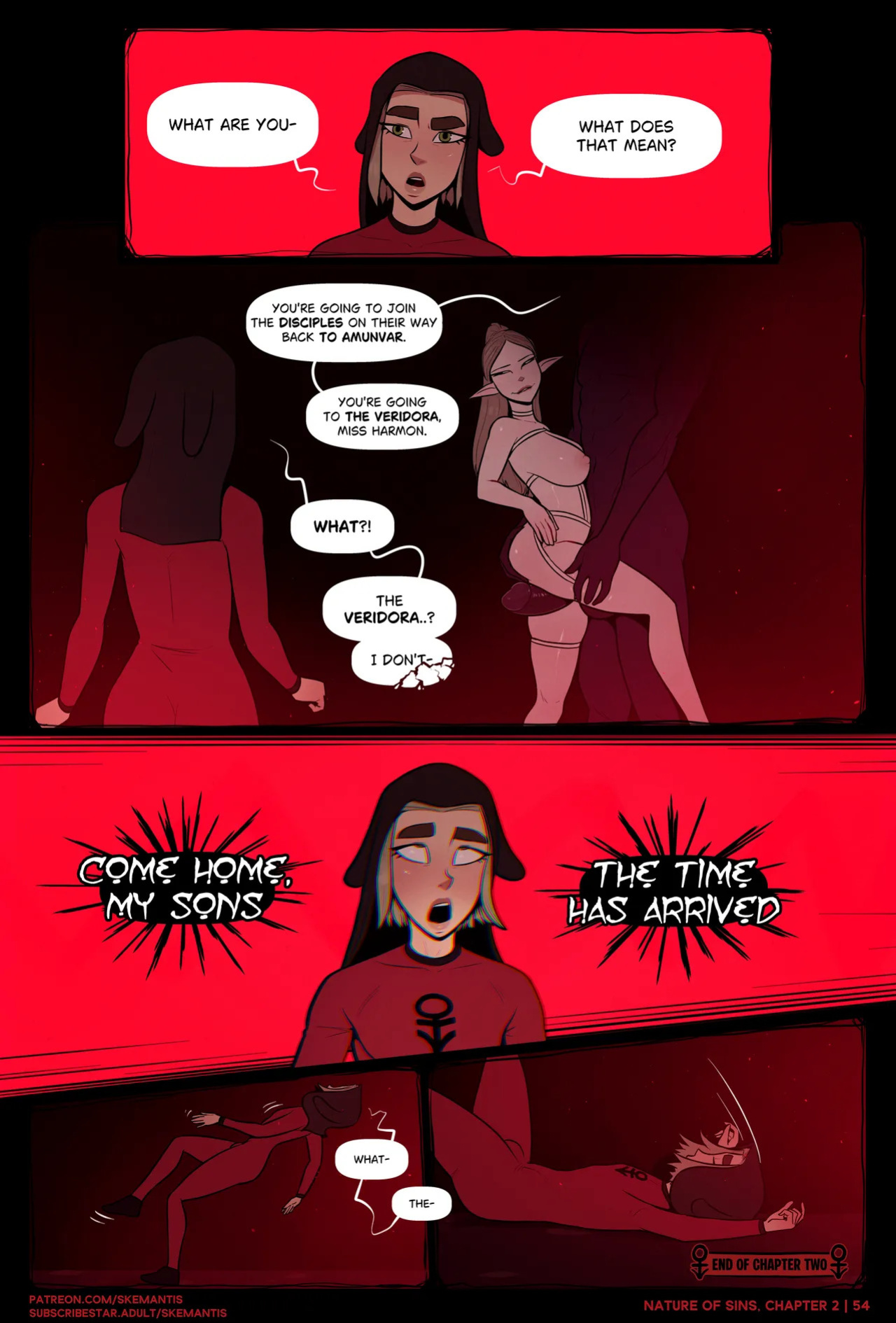 [Skemantis] Nature of Sins: Chapter 2 | The Sanctuary [complete]