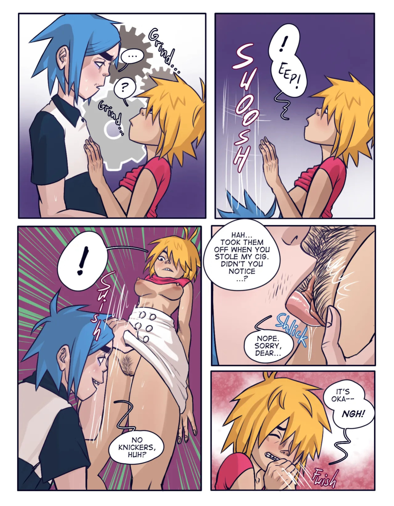 [BilberryBear] Backstage Bliss (Gorillaz 2D x Noodle)
