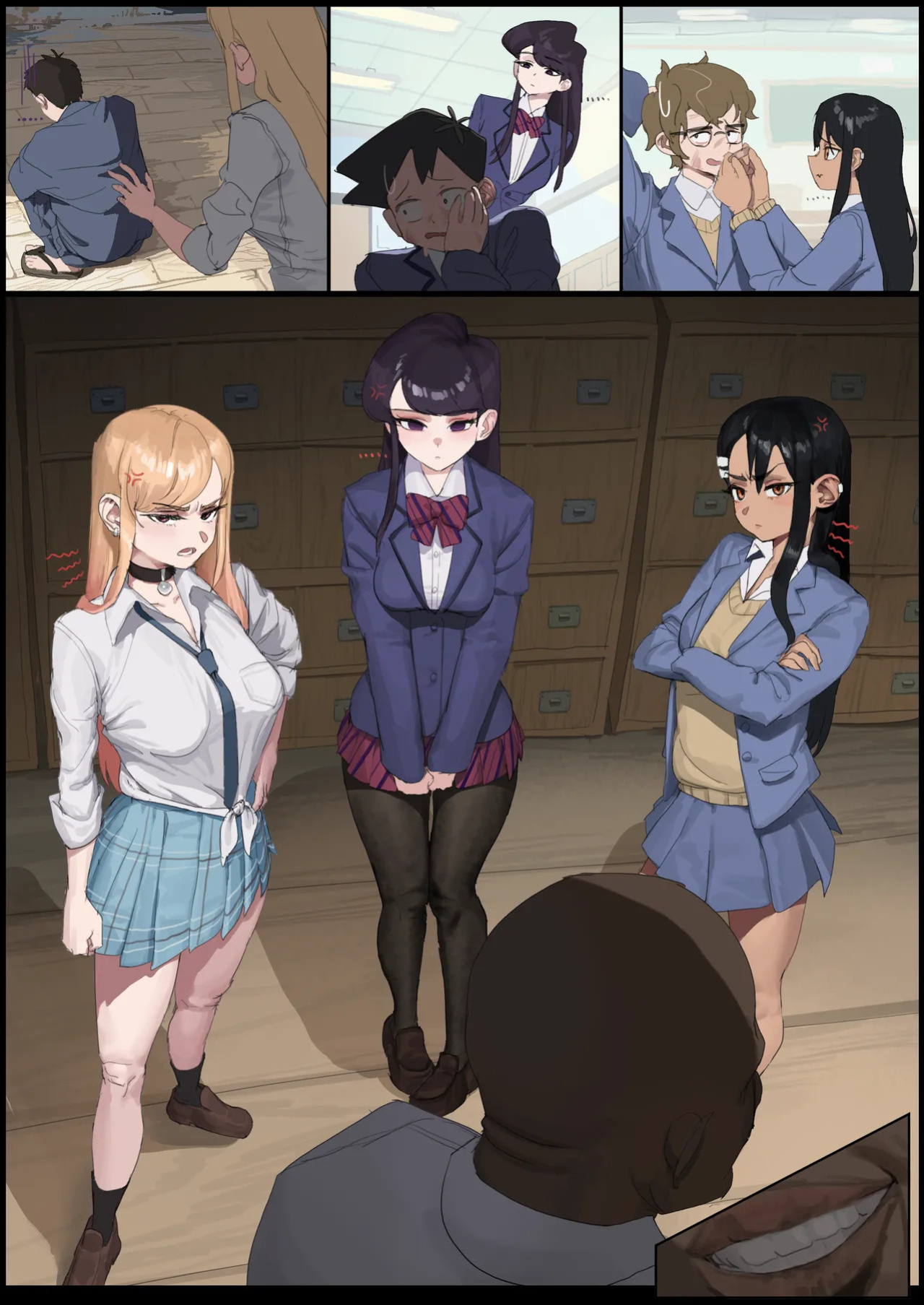 [wjs07] Kitagawa, Komi & Nagatoro BLACKED (various)