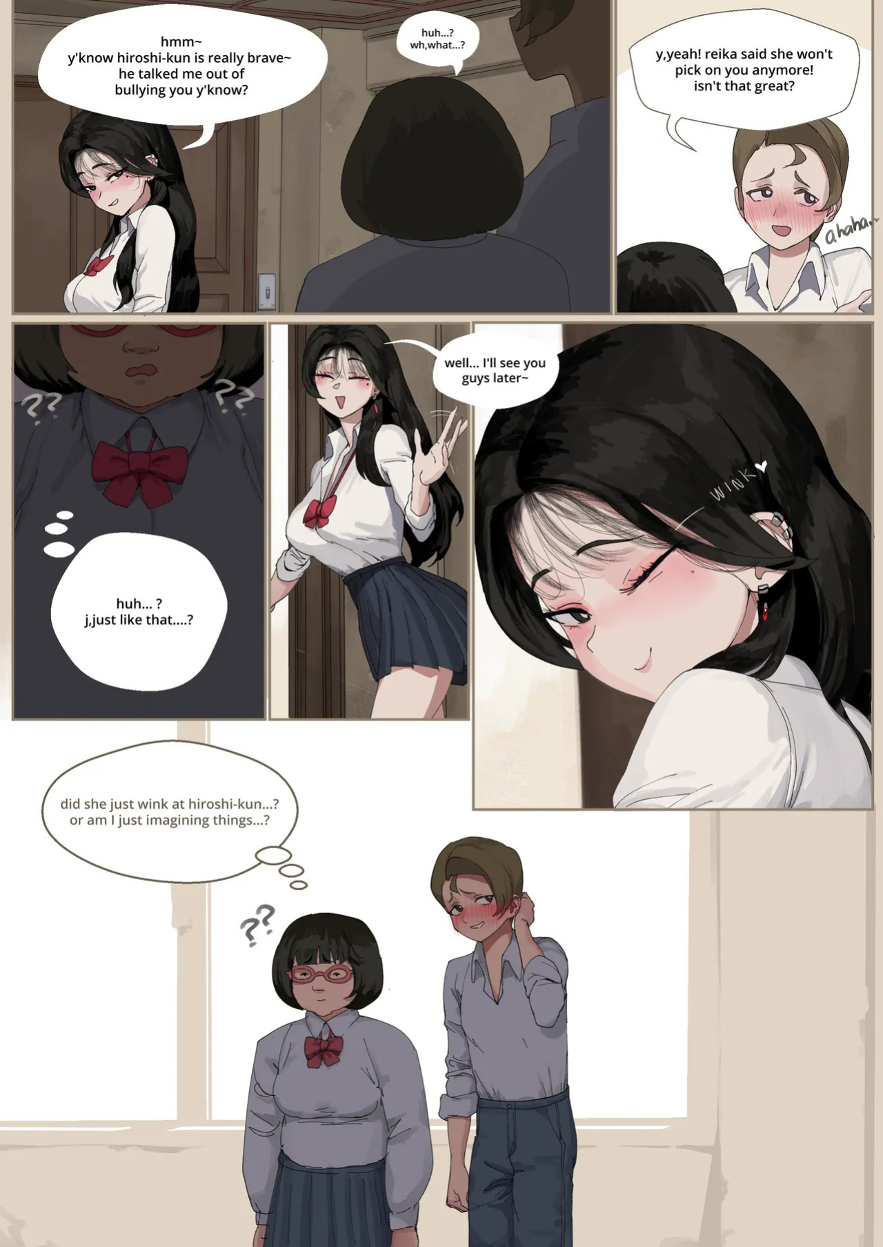 [wjs07] Gyaru Bully Reverse NTR [English] [ongoing]