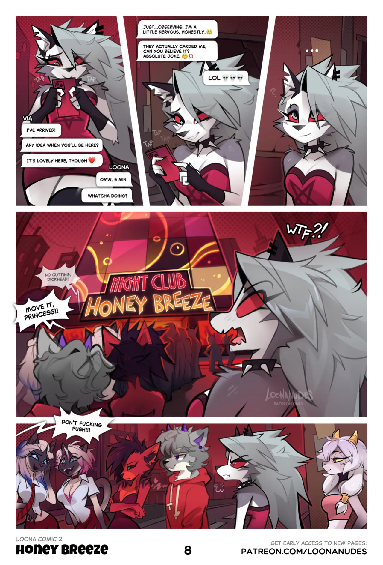 [LoonaNudes] Loona Comic 2 Honey Breeze
