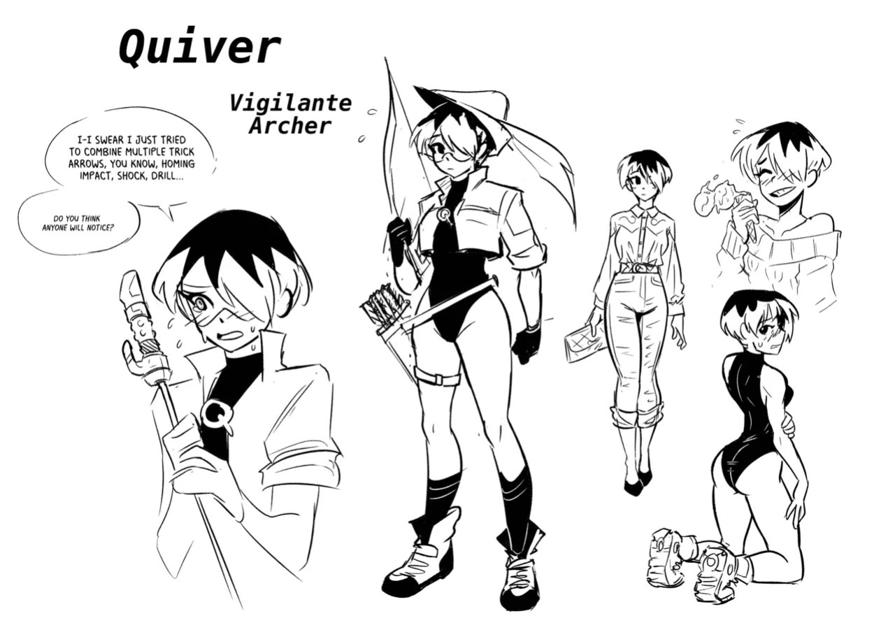 [Spicymancer] Quiver - Vigilante Archer (OC)
