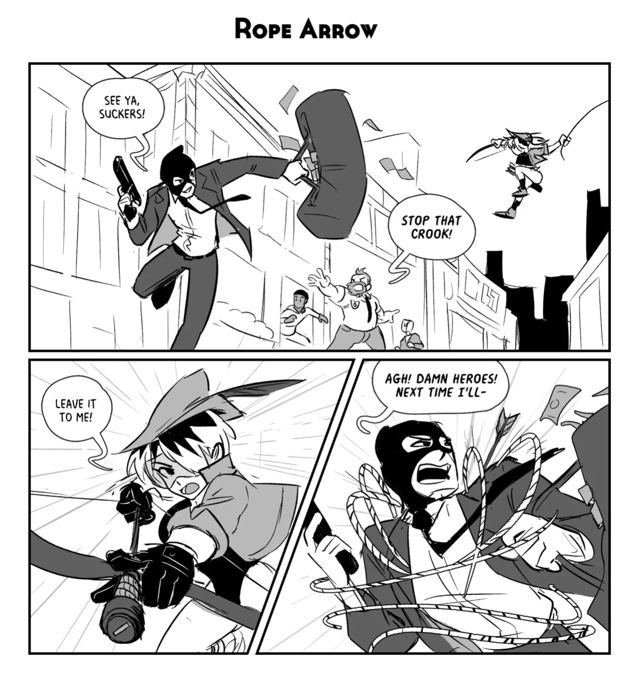 [Spicymancer] Quiver - Vigilante Archer (OC)