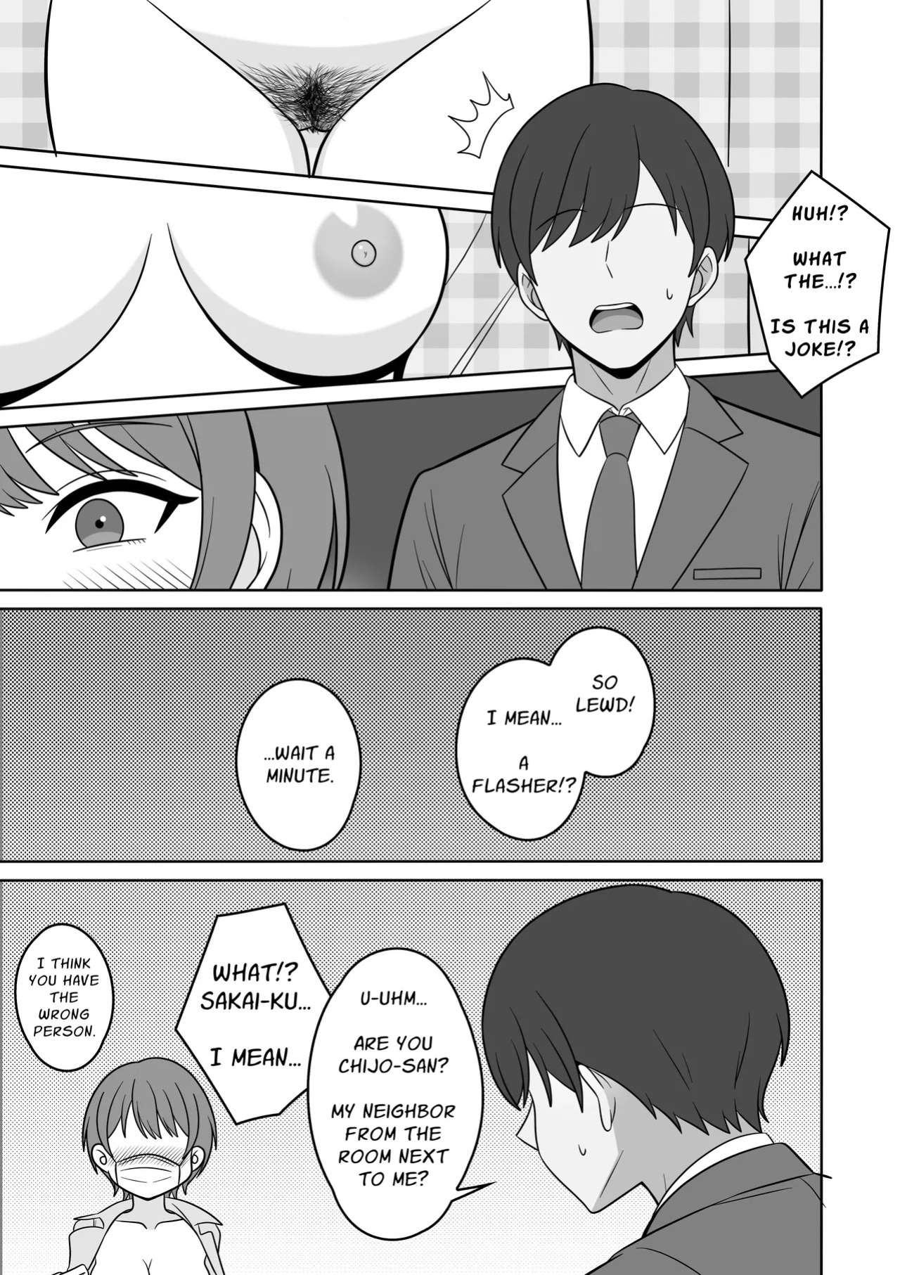[Oberon] Roshutsukyou no Hitozuma, Get daze! | Yeah! I Caught An Exhibitionist Wife!! [English] [Solid Rose]