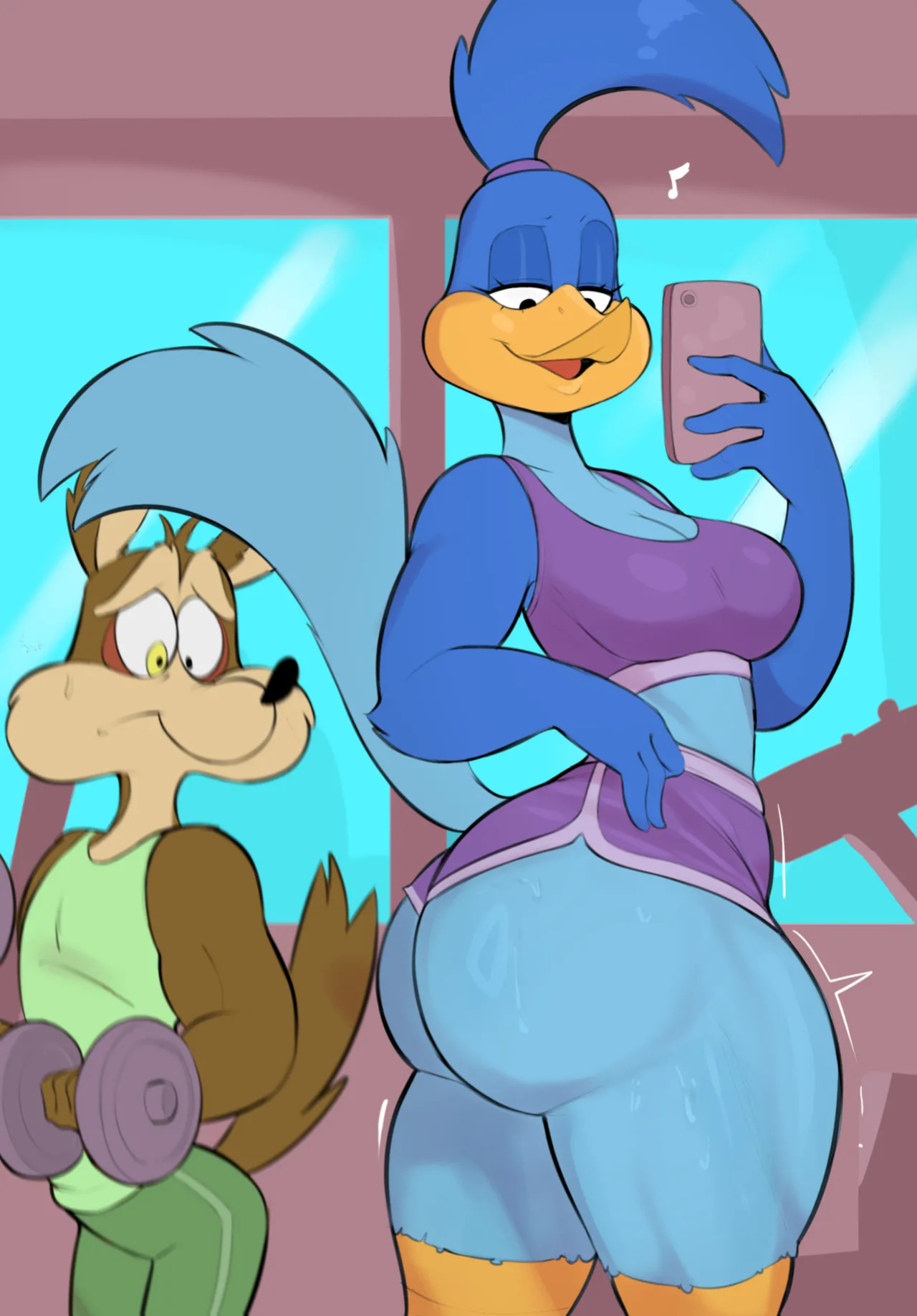 [Usnarbit] Road Runner & Wile E. Coyote (Looney Tunes)