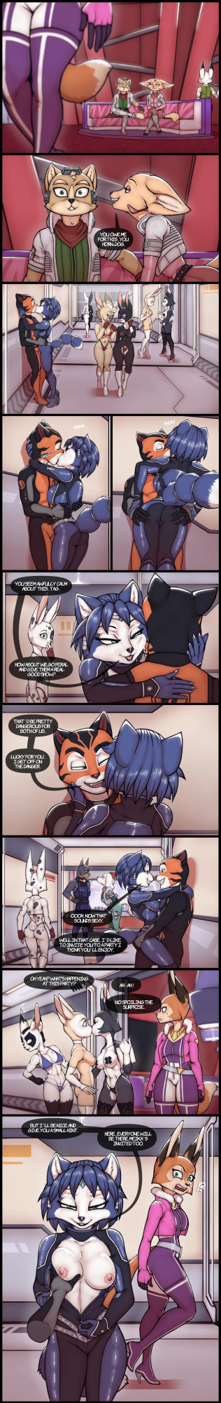 [Luraiokun] Rimba Racer x Starfox Crossover Prelude (ongoing)