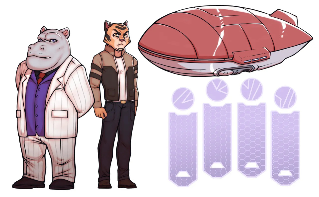 [Luraiokun] Rimba Racer x Starfox Crossover Prelude (ongoing)