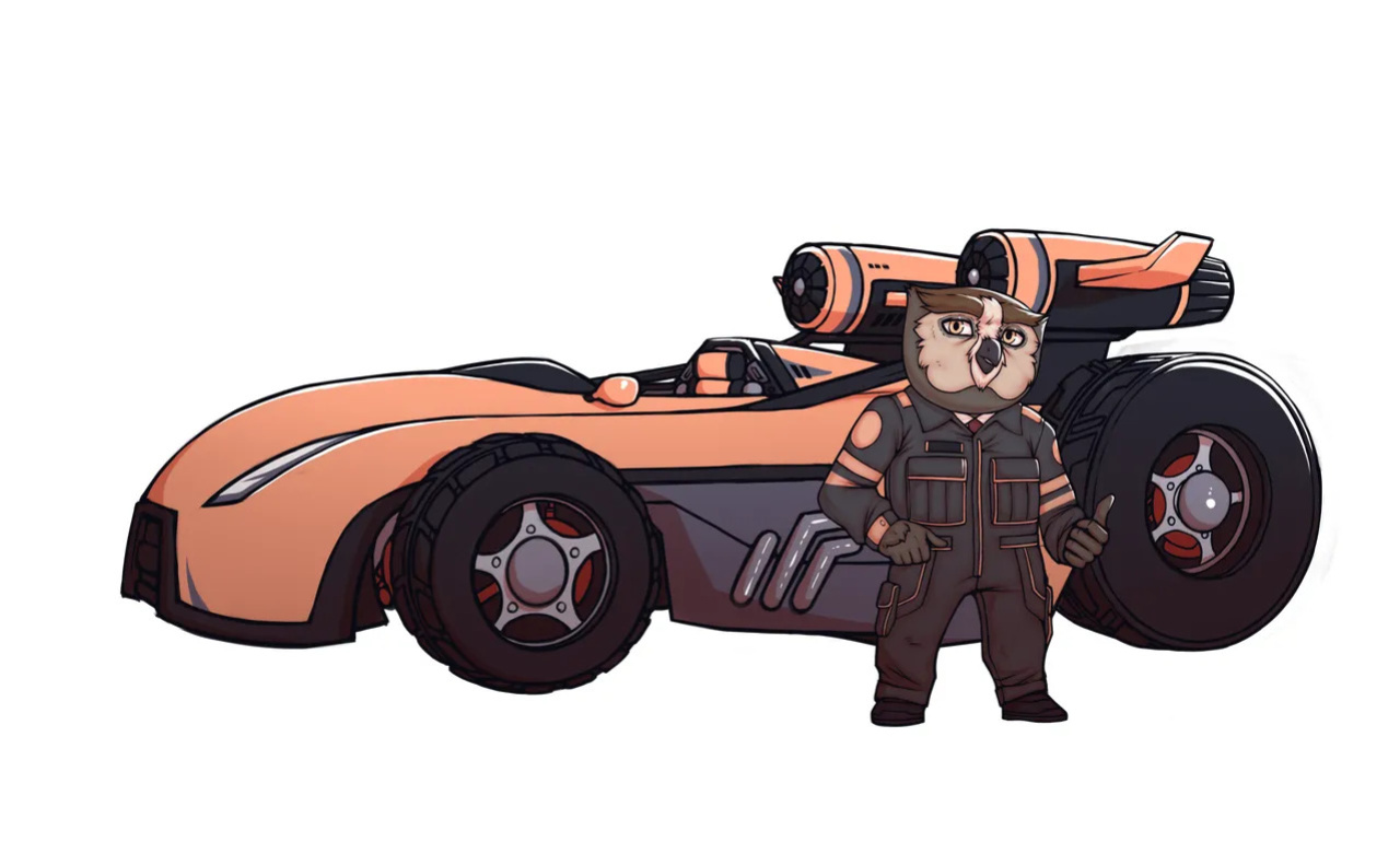 [Luraiokun] Rimba Racer x Starfox Crossover Prelude (ongoing)