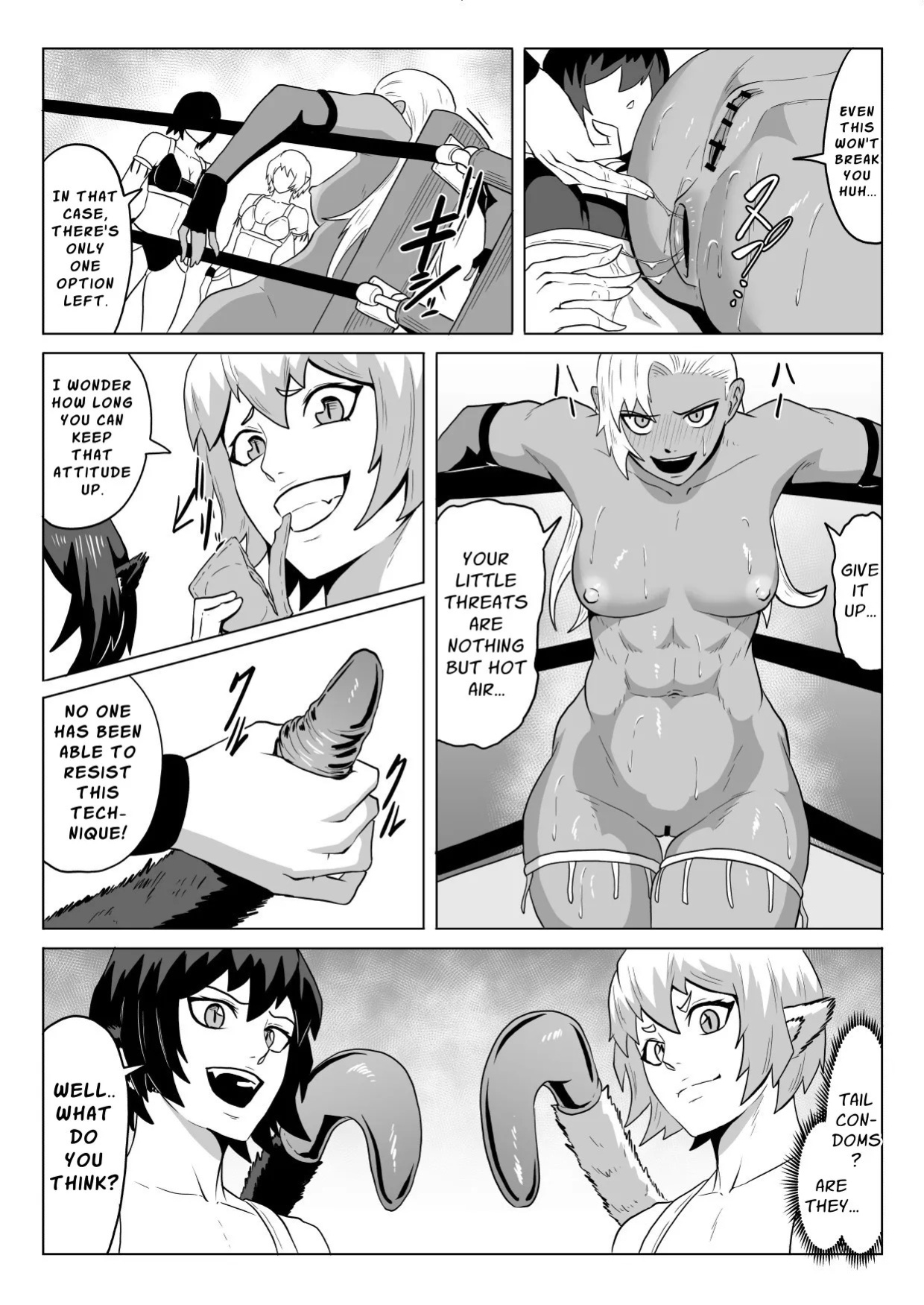 [Haru Tanuki-ya] Golden Wolf Luna Kutsujoku ProWres 1 | Golden Wolf Luna: Humiliating Pro Wresting 1 [English] [ApricotJam]