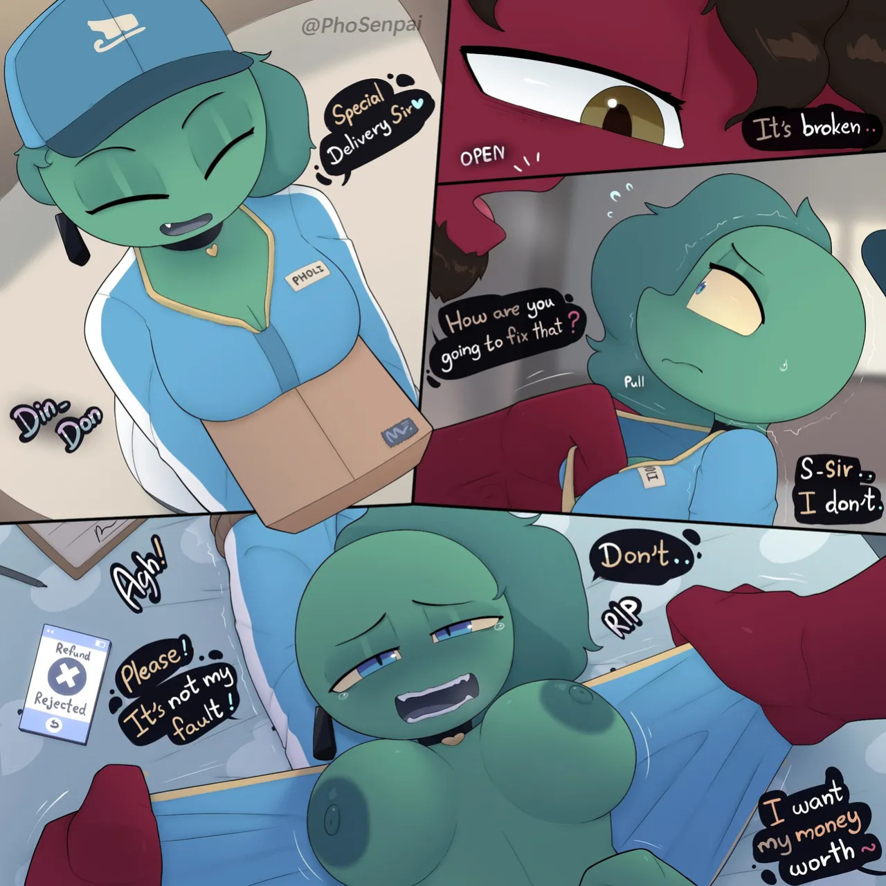 [Shiny Pea (PhoSenpai)] Delivery Girl